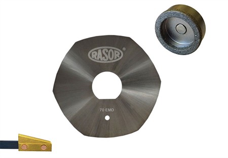 Carbide kit, Slipsten, knivblad, motkniv.