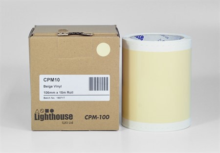 CPM-100 Vinyl Beige 106 mm x 15 m