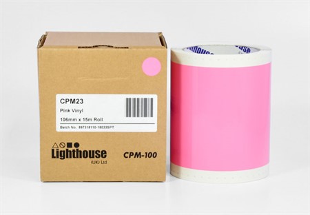 CPM-100 Vinyl Rosa 106 mm x 15 m