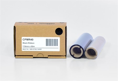 CPM-100 Färgband refill Svart 50 m