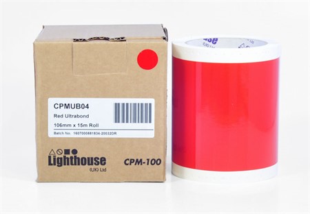 CPM-100 Ultrabond Röd 106 mm x 15 m
