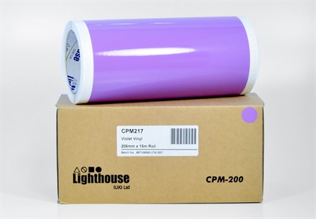 CPM-200 Vinyl Violet 206 mm x 15 m