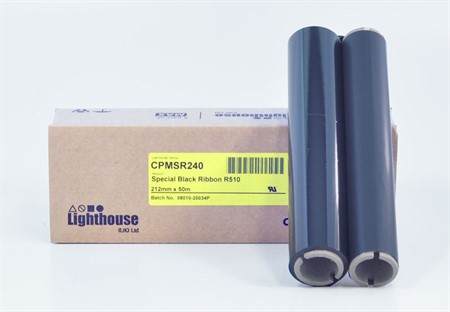 CPM-200 Färgband Special refill Svart 212 mm x 50 m