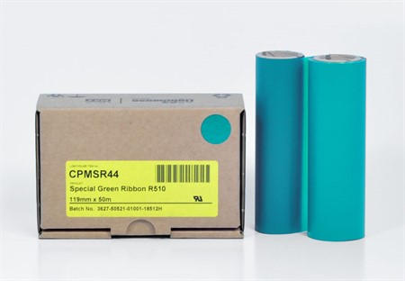 CPM-100 Färgband refill grön Special 50 m
